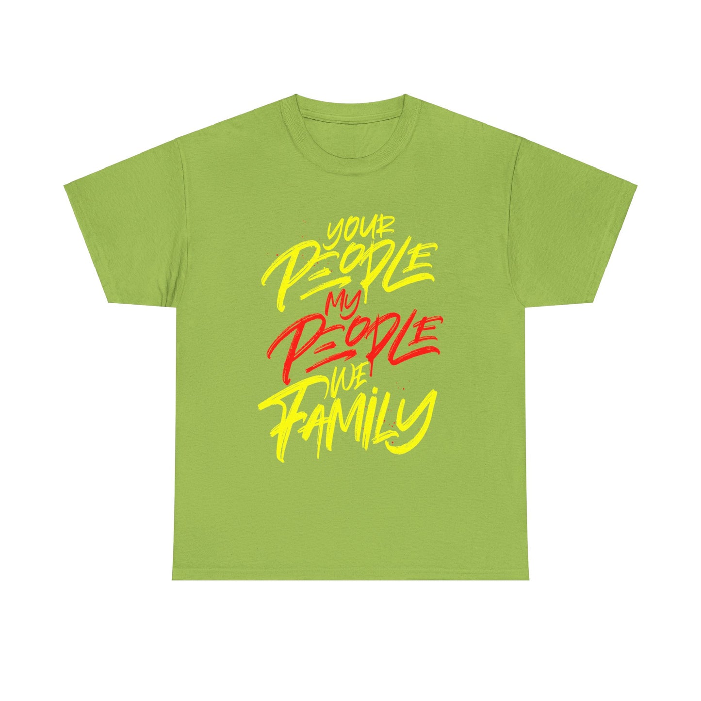 Your People My People (Yellow/Red) Tee