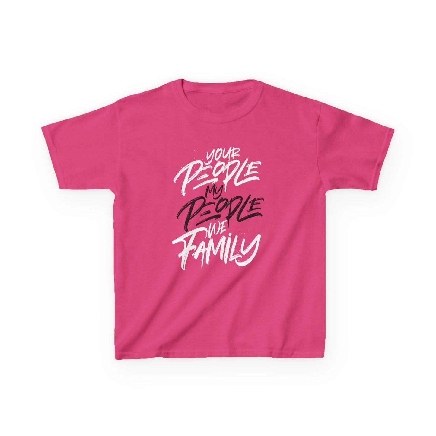 Youth Your People My People Tee (Black & White)