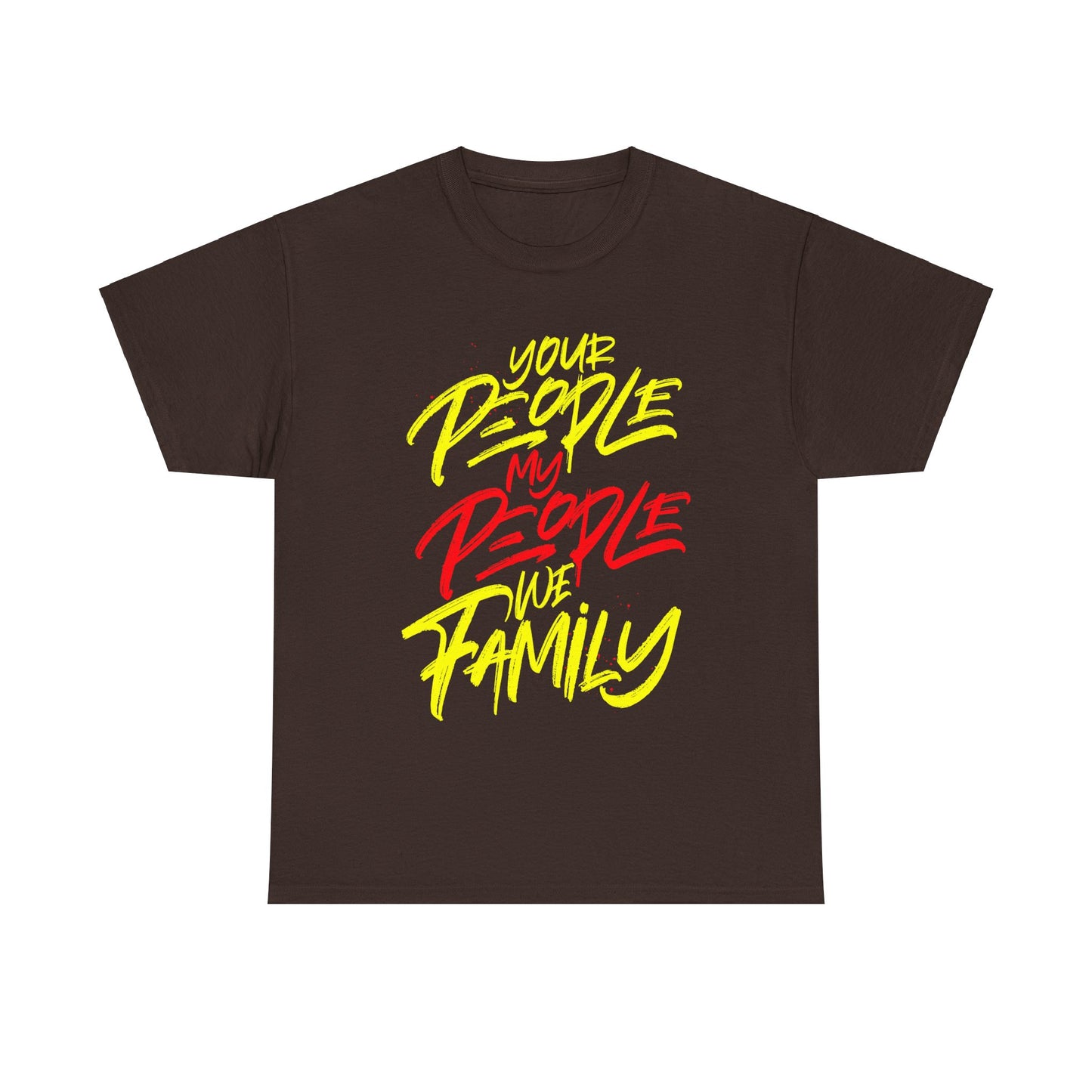 Your People My People (Yellow/Red) Tee