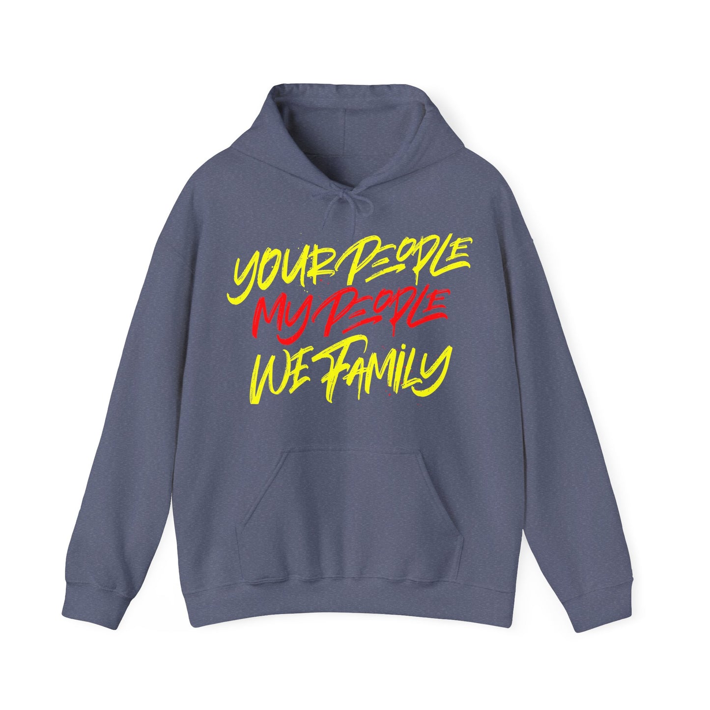 Your People My People Hoodie (yellow/red)