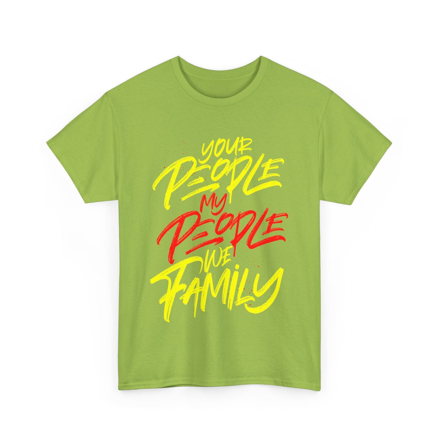 Your People My People (Yellow/Red) Tee