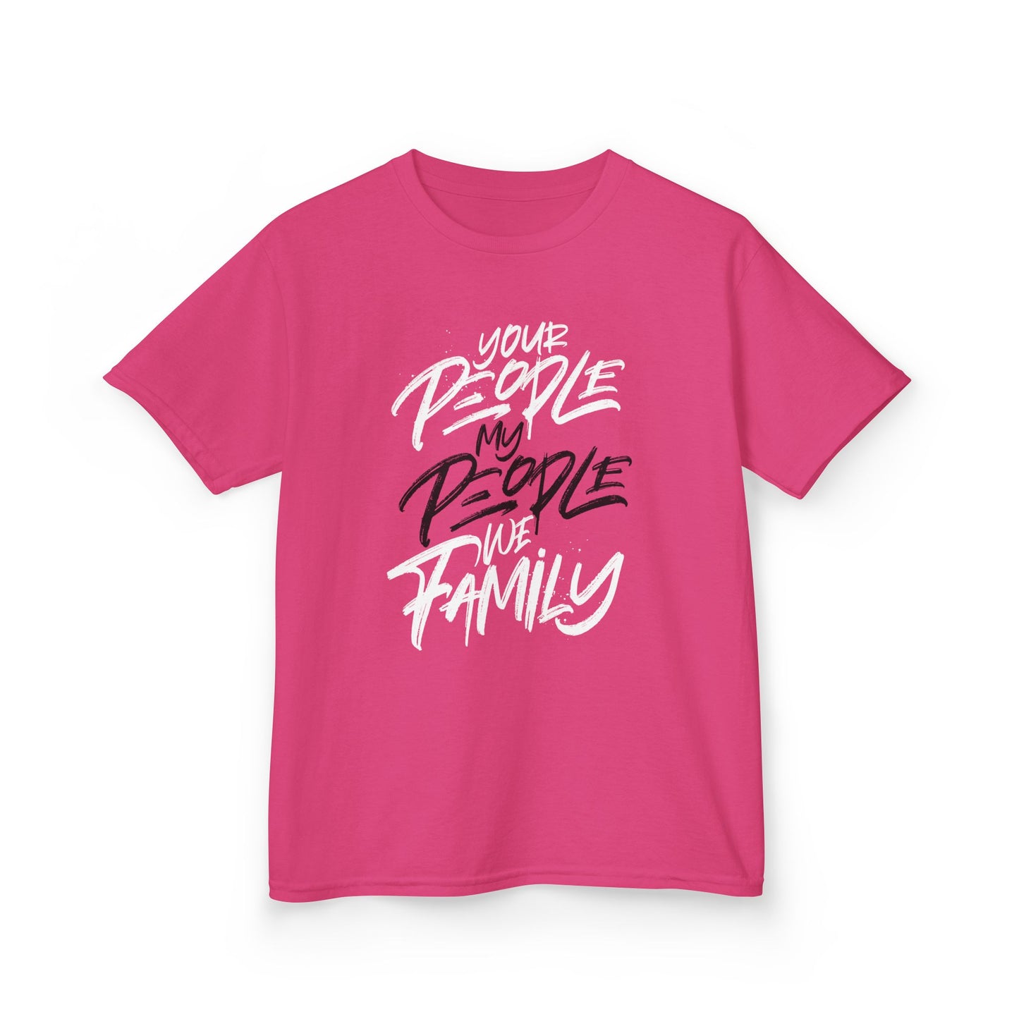 Youth Your People My People Tee (Black & White)