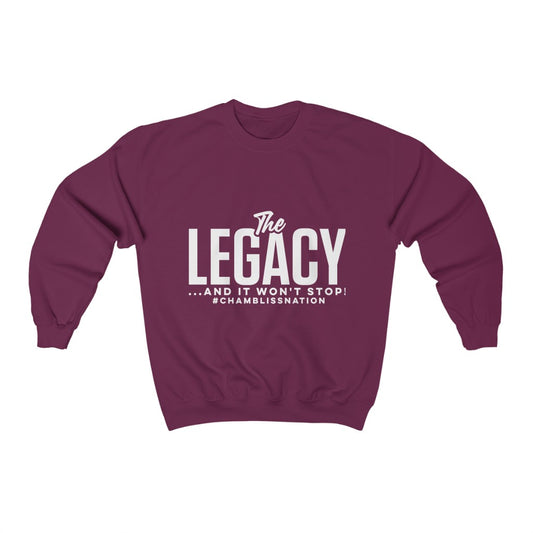 "The Legacy—And It Won't Stop" Youth Sweatshirt